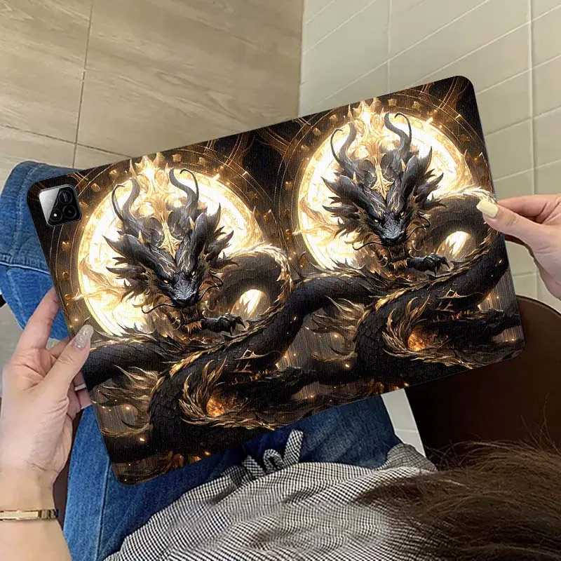 Luxury Anime Dragon Cool Tablet Case For Xiaomi Redmi Mi Pad 5 6 6s 7 SE Pro Max Ultra 12.4 12.5 14 inch