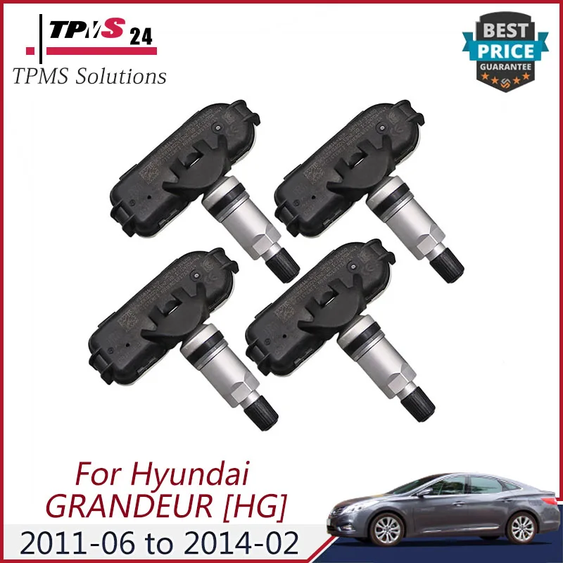 

Датчик контроля давления в шинах 52933-3V600 434 МГц для Hyundai Grandeur [HG] 2011-2014 I40 [VF] 2014-2021 Kia Rio [UB] 2011-2017