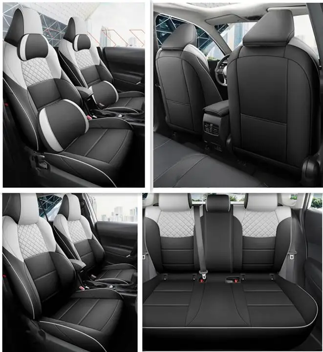 

High quality,Full set car seat covers for Toyota BZ4X 2025-2022 breathable seat case front and Back seat cushion for BZ4X 2024