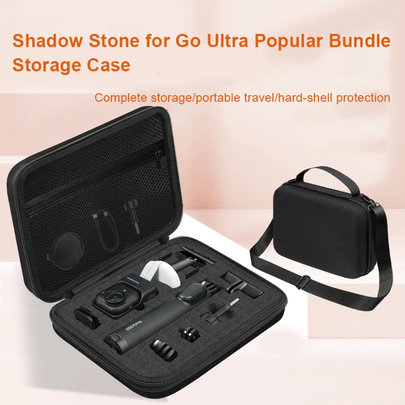 

Carrying Case for insta360 go ultra Hardshell Storage Bag Waterproof Carrying Case For insta360 go ultra Accessories
