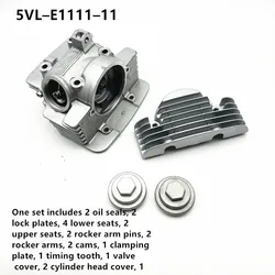 Motorcycle Cylinder Head Assembly Is Suitable for Yamaha Jym125 Ybr125 Xtz125 Ttr125 5Vl Ttr Xtz Ybr 125 125Ccyfm125 Motorcycle Accessories 5Vl–E1111