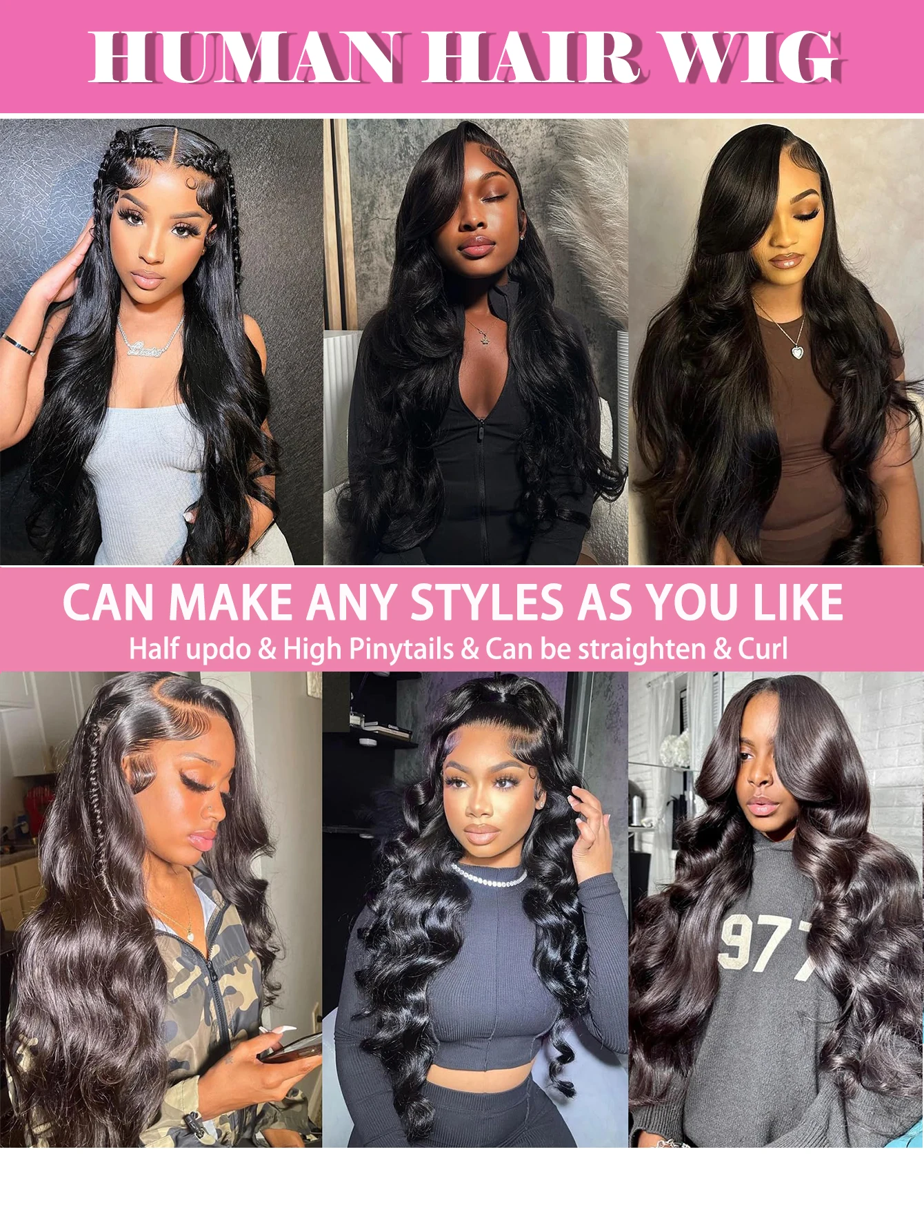 40インチ 200%密度 グルーレス ボディウェーブ レースフロントウィッグ 人毛レース 200密度 人毛ウィッグ 13x6 人毛レースフロントウィッグ