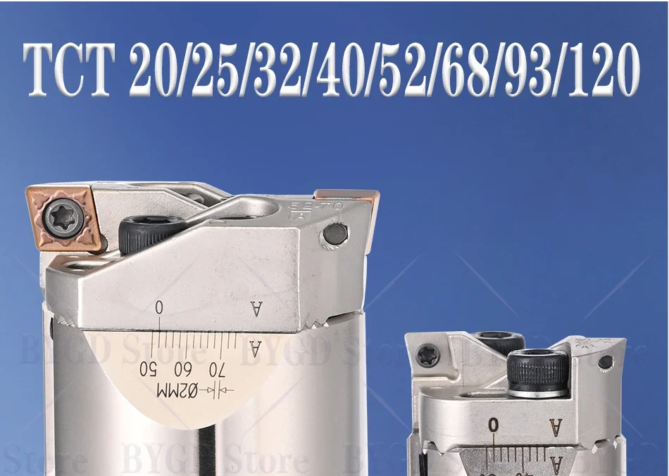 TCT TCT20 TCT25 TCT32 TCT40 TCT52 TCT68 BT40 SK40 HSK63A NT40 LBK Werkzeughalter, Halterungswerkzeug, CCMT0602 CCMT09T3 CCMT1204 Einsatz – Detail 3