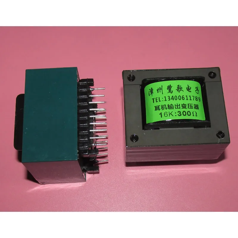 16K: 8Ω push-pull output transformer for the front stage of the tube headset, for the pin PCB board, Inductance about 90H