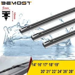 1pcs Car Wiper Blade Vehicle Insert Rubber Strip Windscreen (Refill) 6mm NR Strips 14