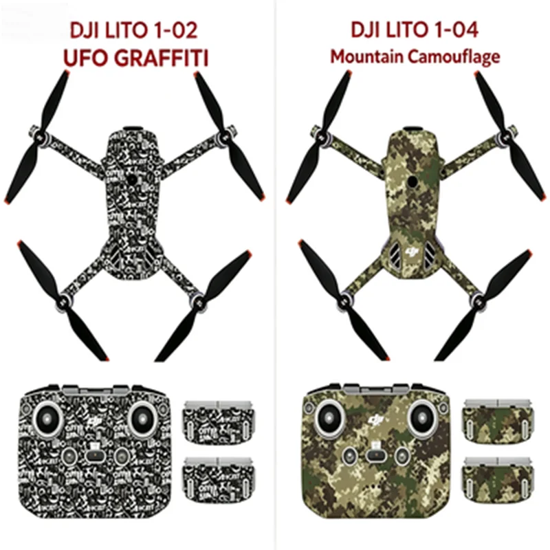 For DJI Lito1 Sticker Remote Control RC-N3 Scratch Resistant Non Stick Protective Film Of Unique Creative Design LITO Accessory