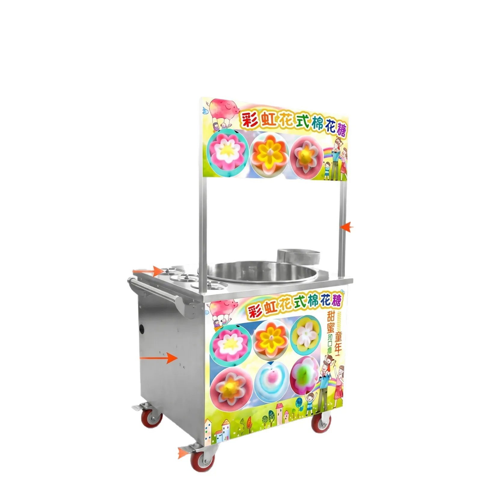 CX commercial vertical marshmallow machine automatic large sugar machine