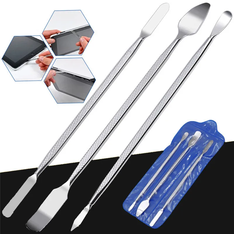 Universal Phone Repair Tools Kit Disassembly Blades Pry Opening Tool Metal Disassemble Crowbar Kit Phone Spatula Hand Tools Set