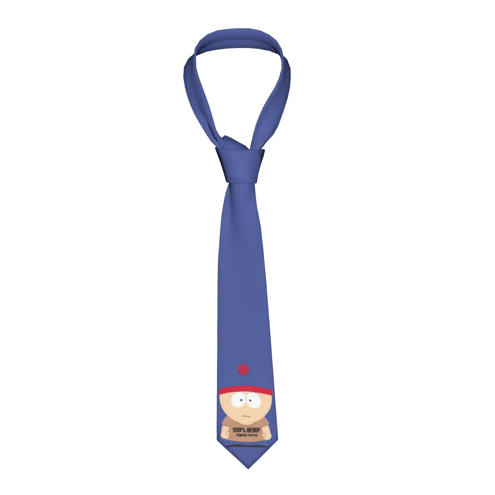 

Галстук Stan Tegridy Farms South Park, унисекс, 8 см, с милым мультяшным рисунком, для мужских свадебных костюмов