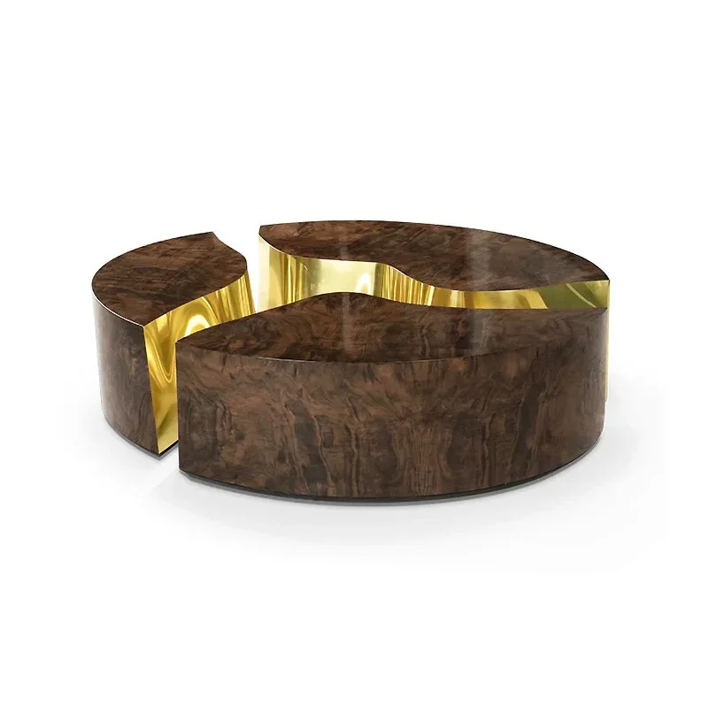 

Light luxury living room tea table creative home coffee table