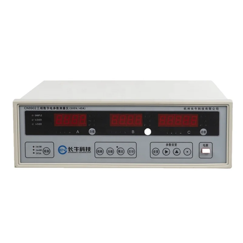 Three-phase Electrical Parameter Measuring Instrument High-precision Voltage, Current, and Power Factor Measuring Instrument