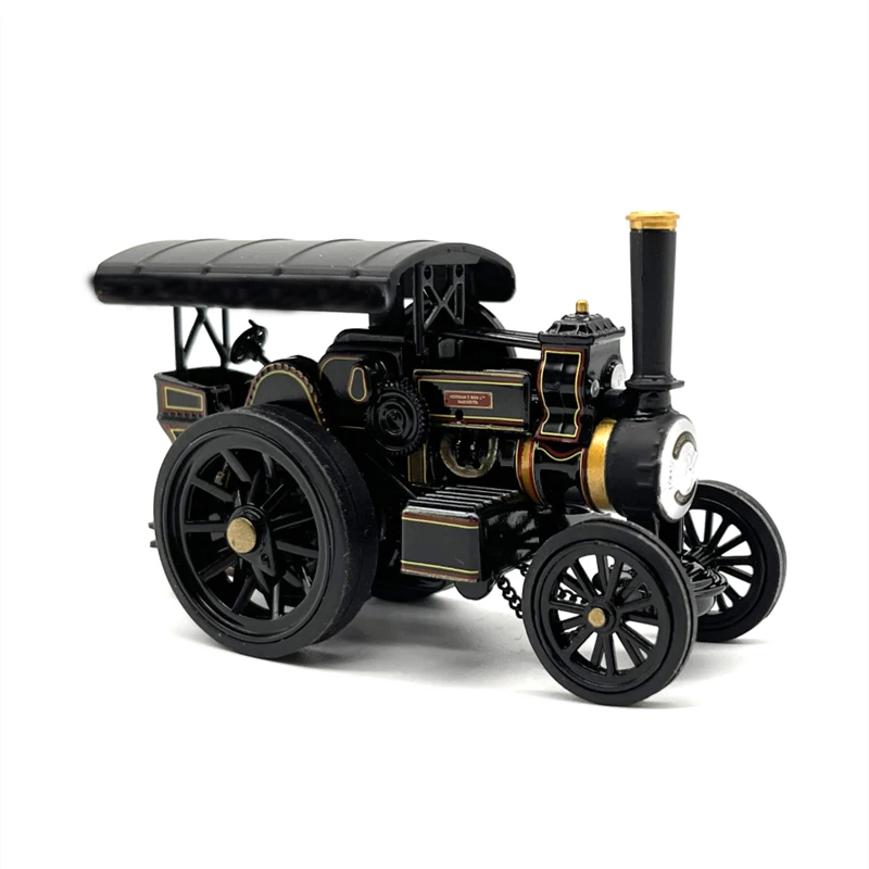 

OXFORD Diecast 1:76 Scale Alloy Steam Road Locomotive Classic Vintage Car Toy Car Model Collection Souvenir Pieces Decoration