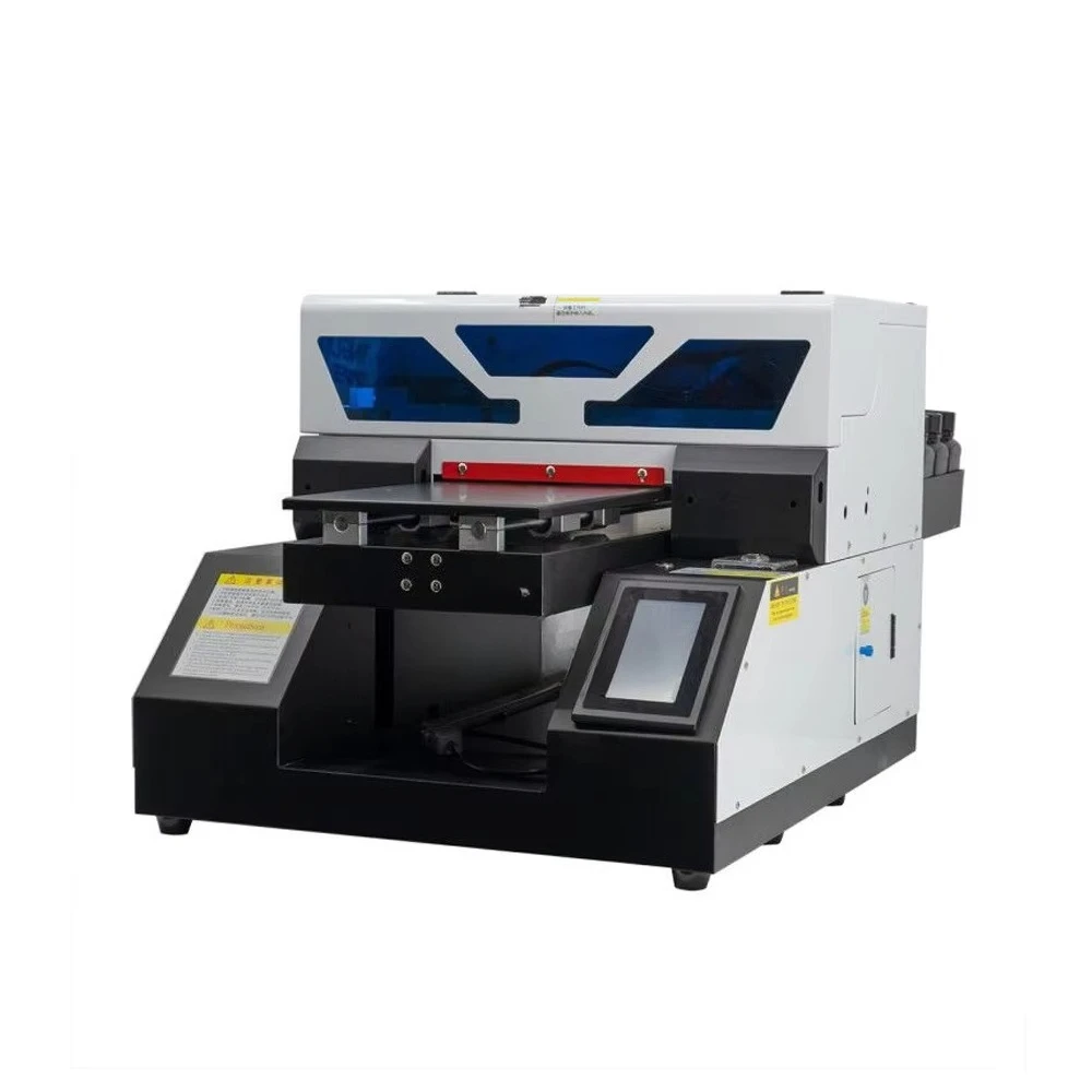 Applicable to A3 Multifunctional LED UV Flatbed Printer CMYKW+Varnish Phone Case, Glass,Cylinder Bottle Multi-layer Small UV Pri