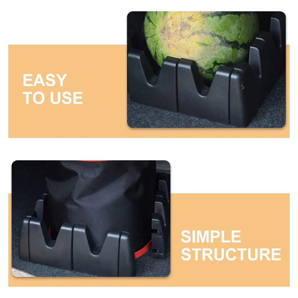 

2Sets Trunk Organizer Blocks Durable Modular Car Cargo Divider Adjustable Storage Holder for Suv Truck Vehicle Trunk Organizer