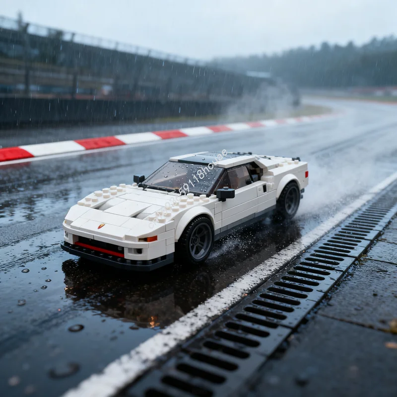 

310pcs MOC BMWedd sedan City Champions Model Building blocks Assemble Christmas gifts DIY toy creative Education Kids Birthday