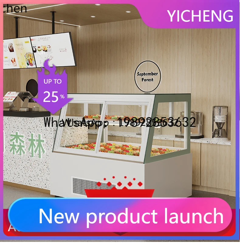 

ZSG Freezer preserves Nakajima display cabinet snacks jerky refrigerated cabinet fruit fried goods fresh-keeping cabinet