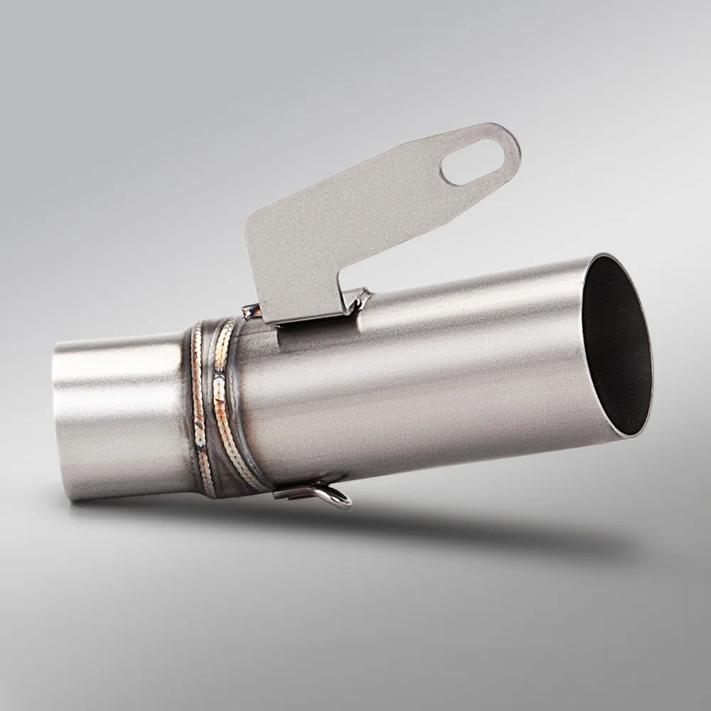 For QJMOTOR QJ SRK600 Motorcycle Exhaust Stainless Steel Muffler 51mm Intermediate Link Set
