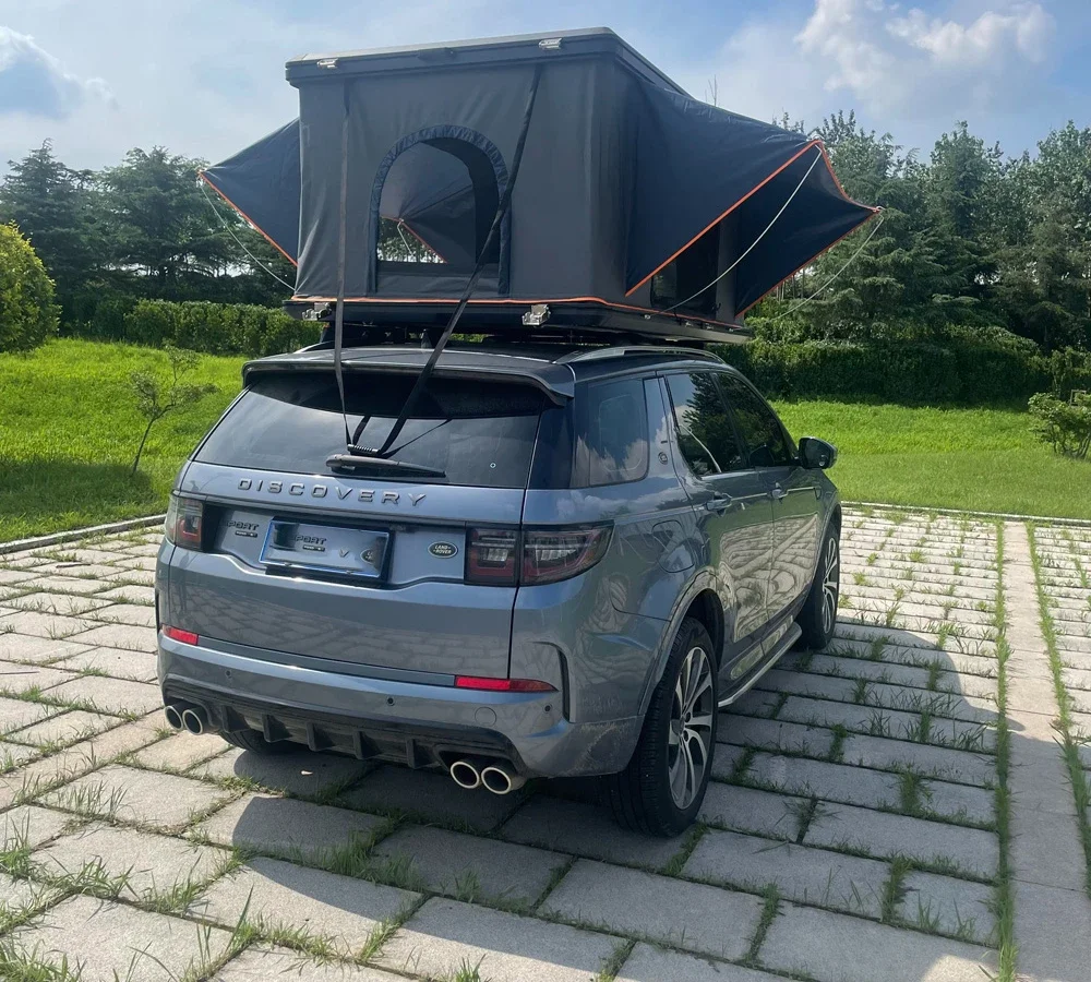 Durable aluminum hard shell roof top car  tent box Very quick to set up car tent tienda techo coche for cars