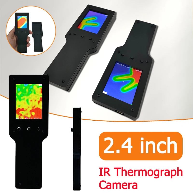 1.8/2.4inch Infrared Thermal Imager Handheld Thermograph Camera Infrared Temperature Sensor Temperature Measurement
