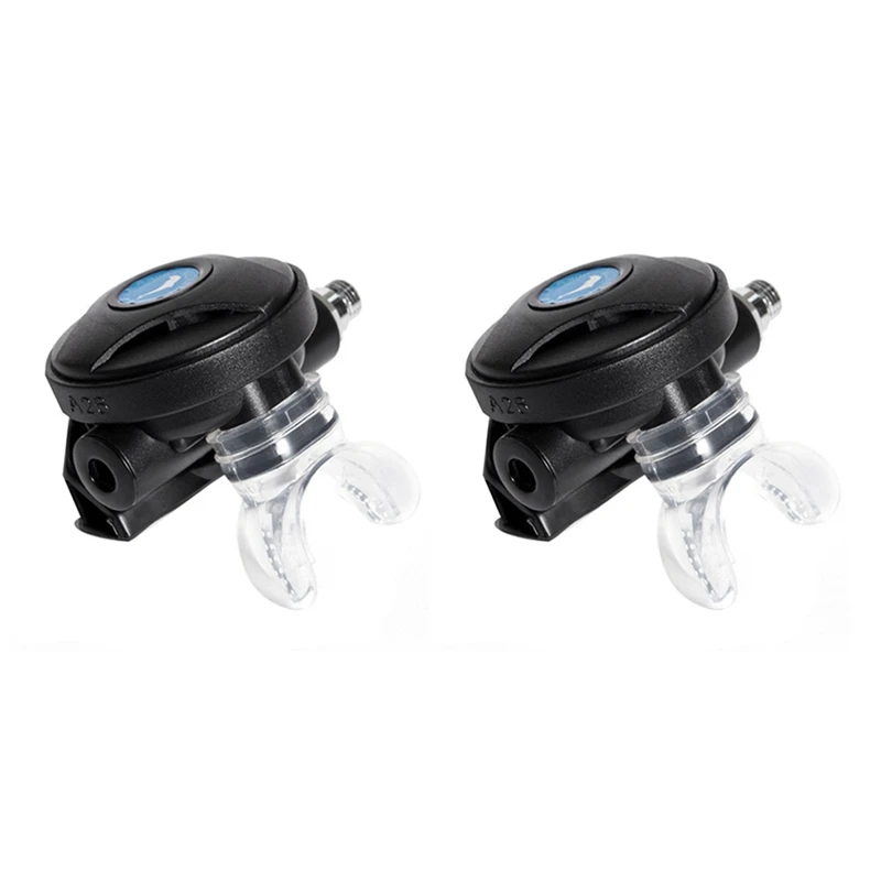 2X Scuba Diving 2Nd Stage Regulator Professional Underwater Scuba Dive Octopus Diving Regulator Black