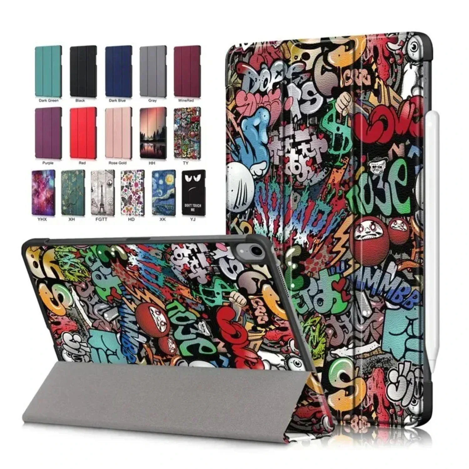 Smart and Stylish Protective Stand Case Cover for iPad Air 10.9 10.2 iPad Pro 11 - Premium Quality Shockproof Funda