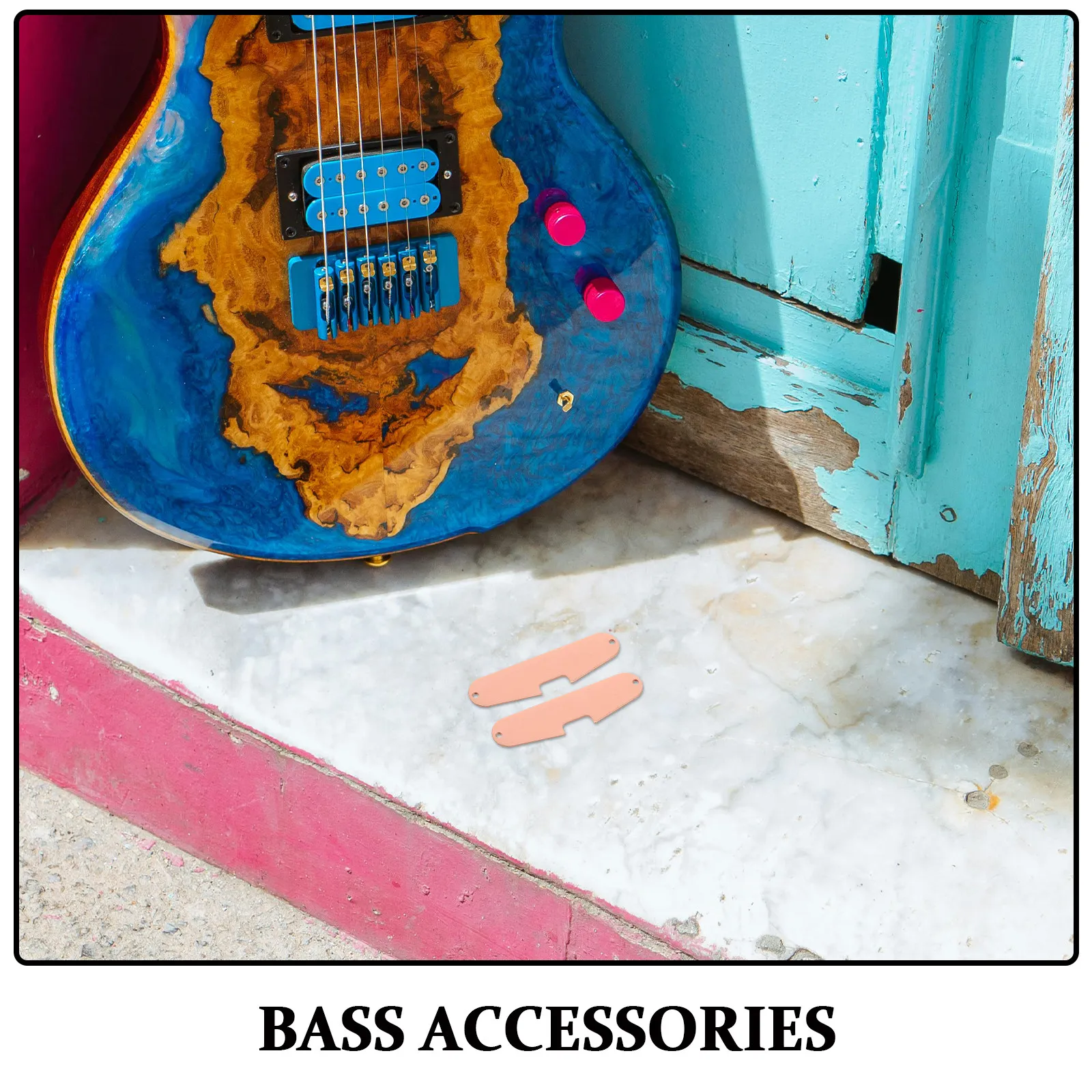 3Pcs Guitar Single Coil Pickups Base Plates Metal Pickup Spacer for St Electric Guitars Improved Tone Response Alignment Noise - view 5
