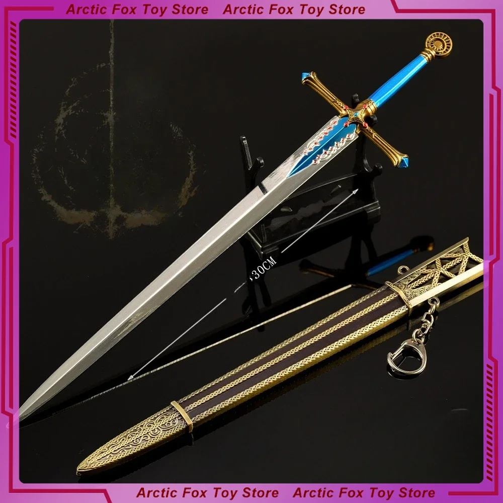 30 centimetri Nuovo Carian Knight Spada Periferiche di Gioco Arma In Metallo Modello Puntelli Decorazione Del Desktop Ornamenti Ragazzi Regali Di Compleanno Giocattoli