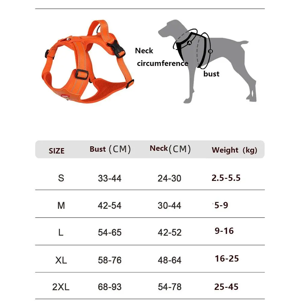 Cute Breathable Pet Chest Straps Quicklace Adjustable Dog Vest Harness Explosionproof Reflective Dog Lead Leash Pet Walking