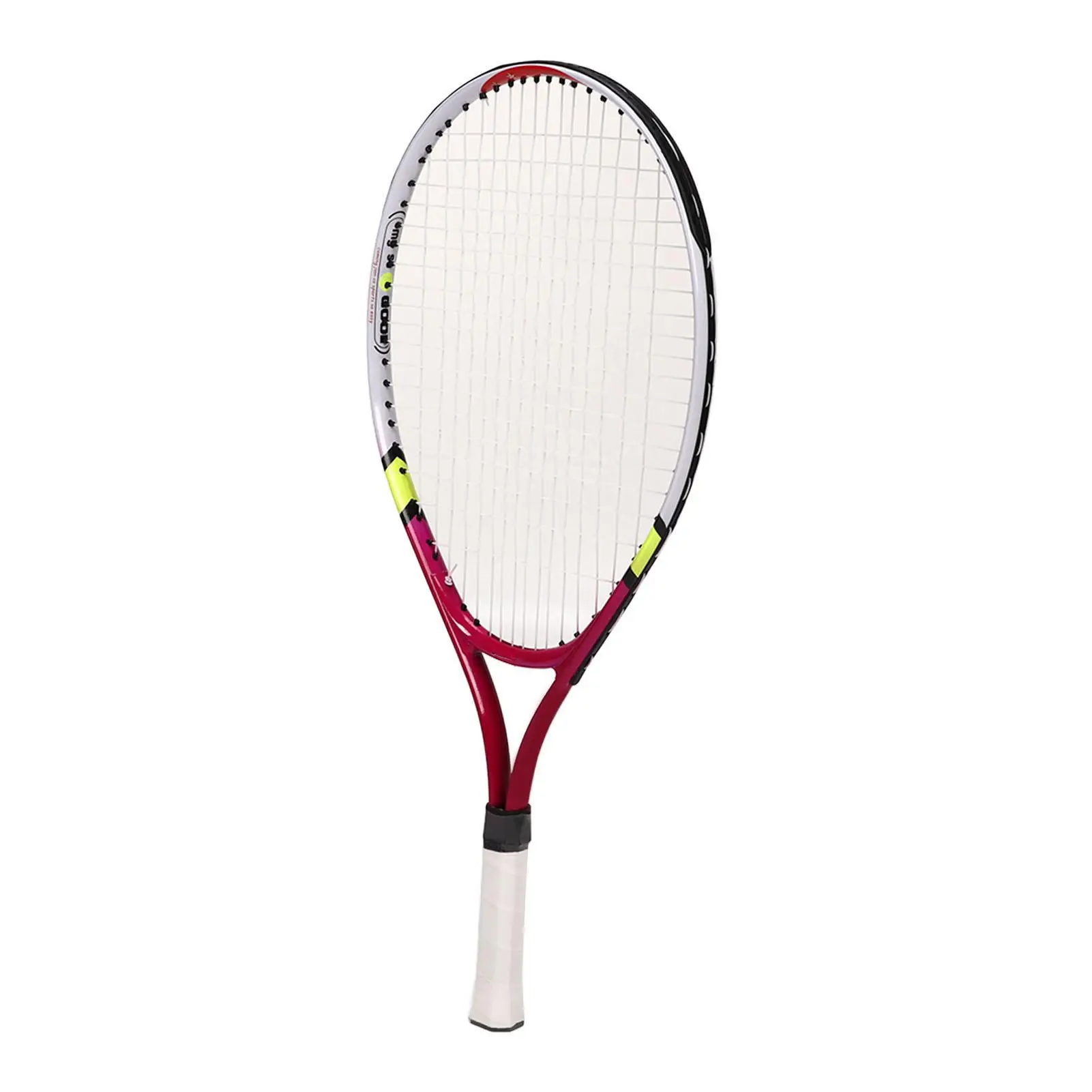 23in Aluminum Alloy Tennis Racket for Kids & Teens - Perfect for Training and Play