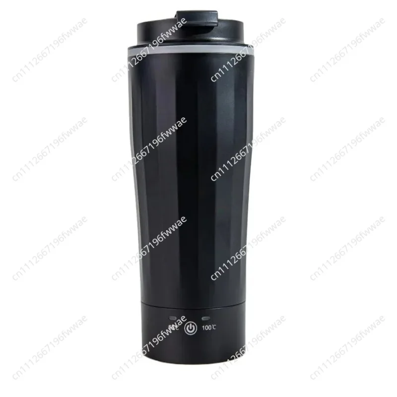For New car boiling cup electric kettle stainless steel 304 heating cup convenient heating cup temperature display
