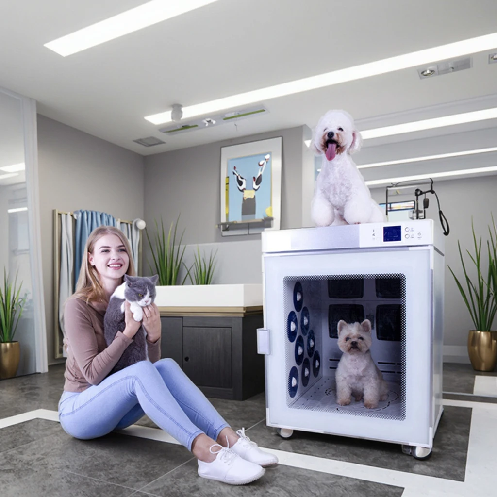 Automatic Electric Pet Dryer Box Ultra Quiet Safe Drying Precise Temperature Control Eco-friendly for