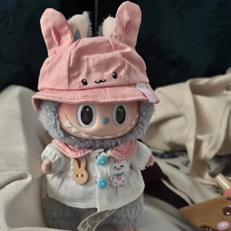 

Только одежда, новый оригинальный комплект детской одежды Kawaii 17 см, хлопковая кукла без атрибутов, комплект для детского сада, мультяшное украшение, игрушки для девочек