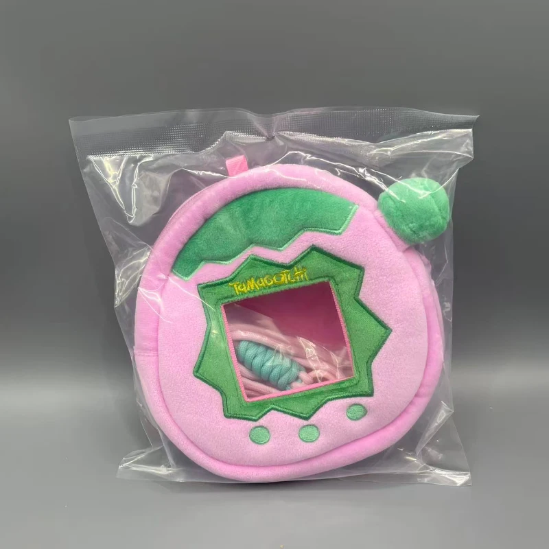 กระเป๋าเก็บของสไตล์เครื่องเล่นสัตว์เลี้ยงอิเล็กทรอนิกส์ แบนได ทามาก็อตจิ เมเม็ตชิ มิมิทชิ ตุ๊กตาขนนุ่มน่ารัก