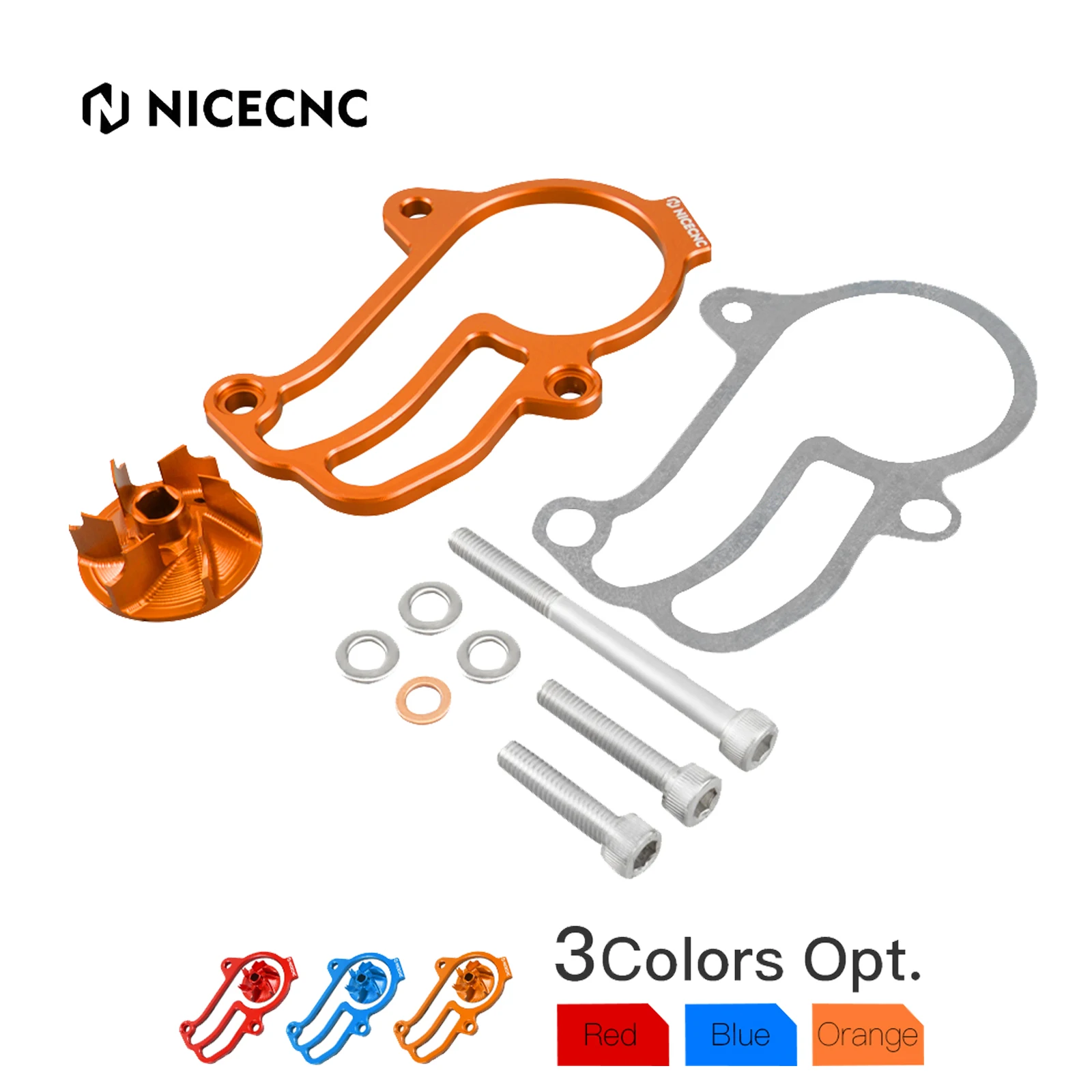 

For KTM EXC 300 EXC 250 For Husqvarna TE 300 TE 250 2020-2023 For GasGas EC 300 2021-2023 Oversized Water Pump Impeller Cooler