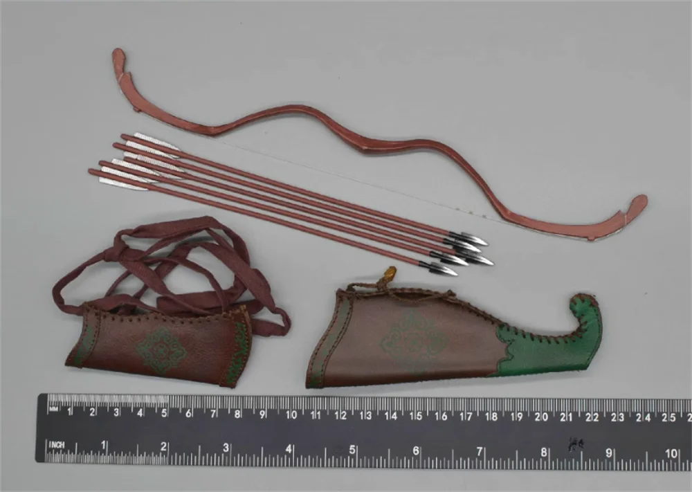 1/6 KLG-R029 آسيا القديمة خمر سلالة مينغ المحارب تشانغ Yuchun أسلحة صغيرة اللعب نموذج السهم الحافظة القوس لا المواد البلاستيكية الحقيقية #2