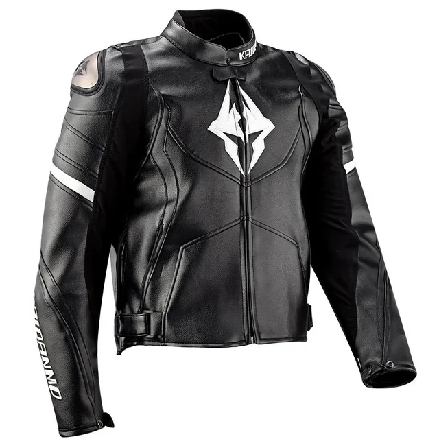 New Men's Women's KAIDANMO Motorcycle Racing Jacket AVRO PU Microfiber Leather Jacket Waterproof Lining Cycling Jacket