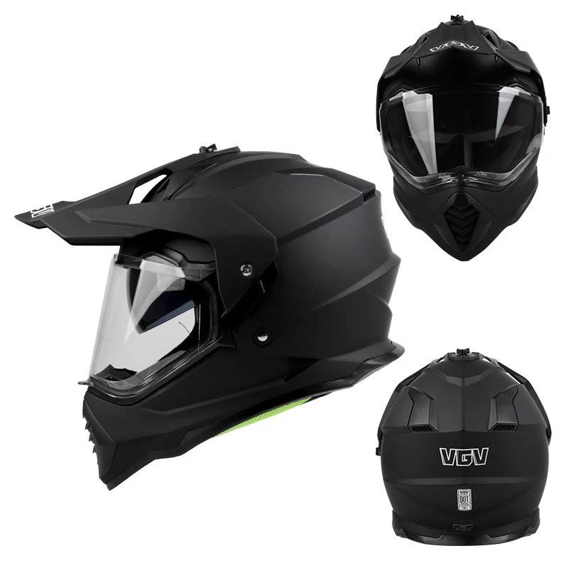 

Motorcycle helmet Unisex Off-Road Motorcycle Helmet Full-Size Rally Riding Gear for Men And Women All-Season Protective Gear