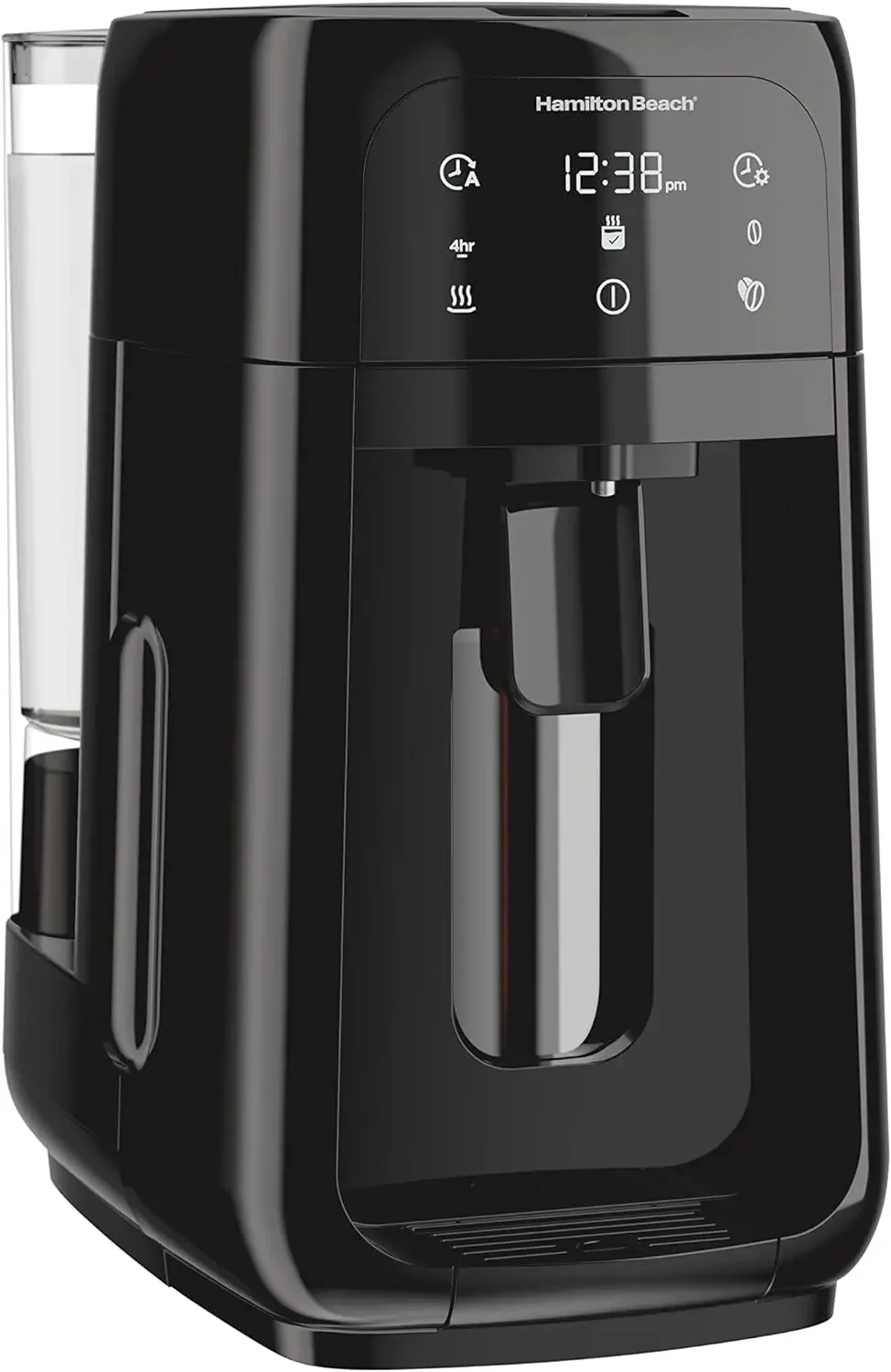 

One Press Programmable Dispensing Drip Coffee Maker W/12 Cup Internal Brew Pot, Removable Water Reservoir