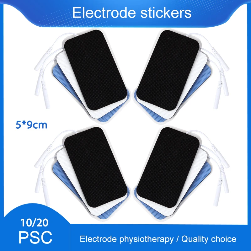 

Ems Nerve Muscle Stimulator Self Adhesive Electrode Pads for Pulse Digital Acupuncture Therapy Physiotherapy Massager 2mm Plug