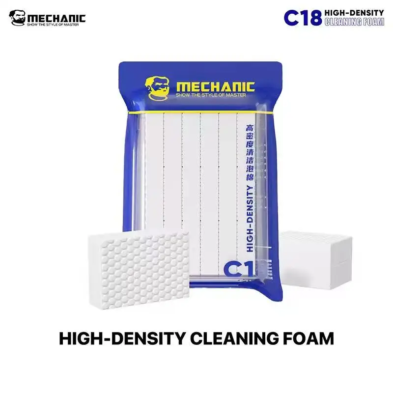 MECHNANIC OFFICIAL C18HighDensity Absorption Cleaning Sponge DustFree Wiper Welding Flux Cleaning Tool Phone Repair Dust Removal