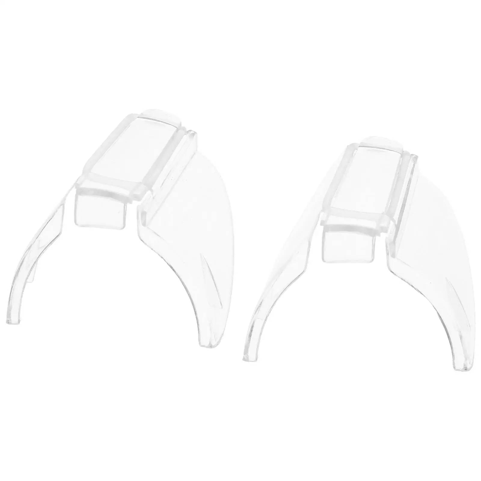 

2 Pcs Goggles Glasses Eyeglasses Side Shield for Protection Transparent Shields