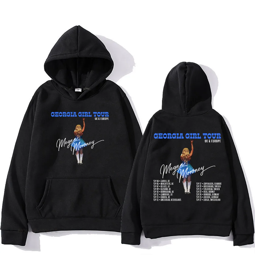 Megan Moroney New Song Hooded Funko Pop Women Hip Hop Casual Sweatshirt Graphic Printing Fleece Clothes Sudaderas Retro Hoody