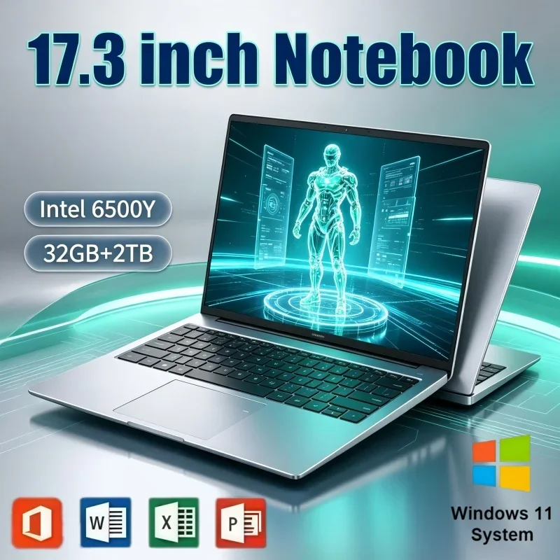 2026 Portable Big Screen Laptop 17.3