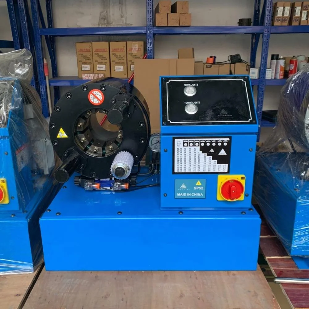 SP52 Hydraulic Rubber Hose Machine, 6-51mm Pipe Crimping Tool