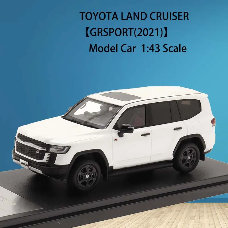 Hi-store Brand 1/43 Scale Resin Model Car LAND CRUISER GR SPORT 2021 Classic Vehicles Car Model Toy Collection Decoration