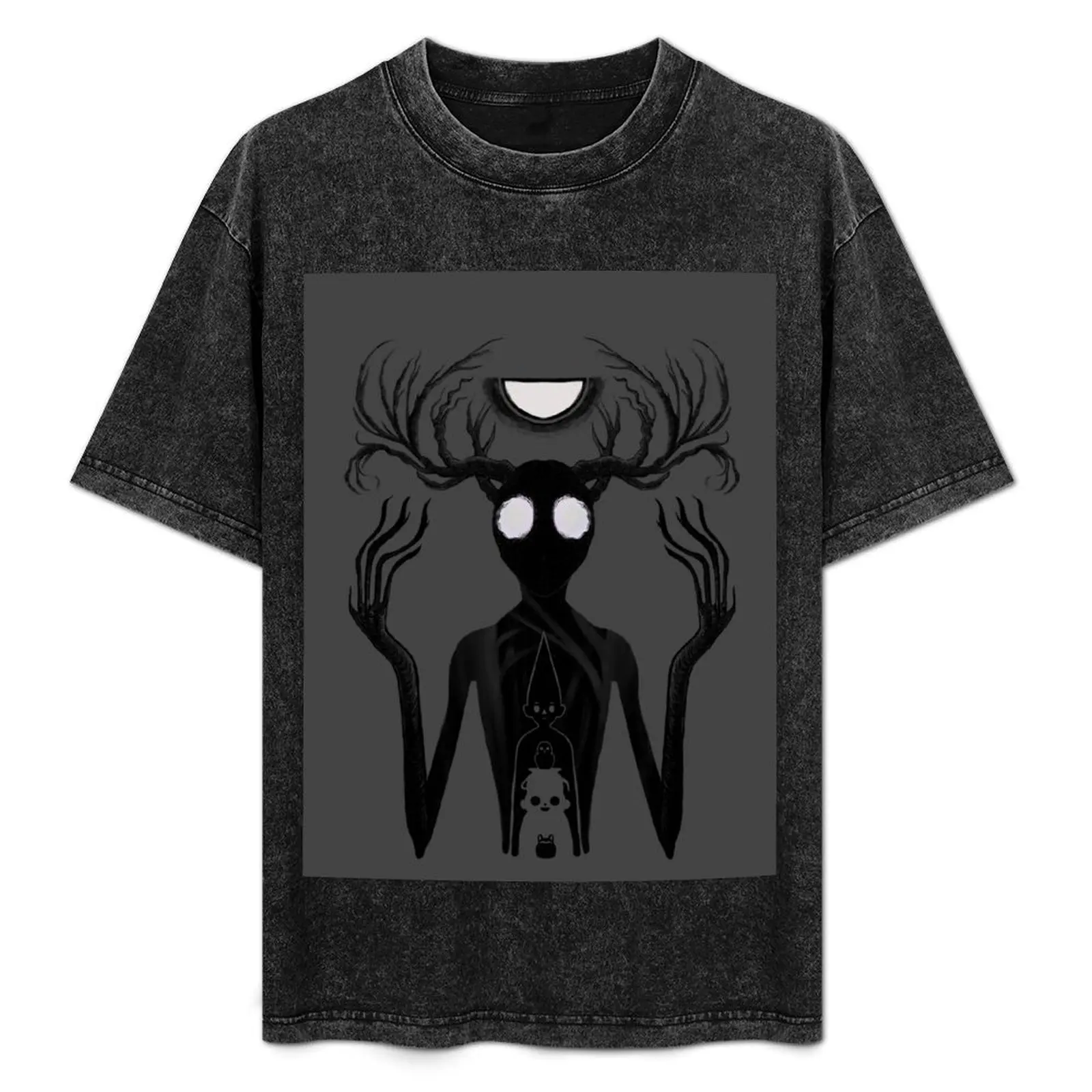 

Shadows In The Forest - Over The Garden Wall T-Shirt Casual Streetwear Short Sleeve Tee