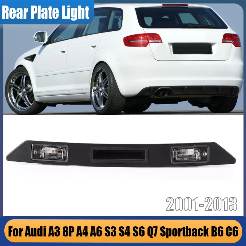

Для Audi A3 8P A4 A6 S3 S4 S6 Q7 Sportback B6 C6 2001-2013 Задний номерной знак Переключатель ручки задней двери 8P48275743FZ Запчасти