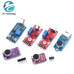 High-Sensitivity Sound Sensor control Module MAX4466 MAX9814 Switch Detection Whistle Microphone Amplifier For Arduino DIY