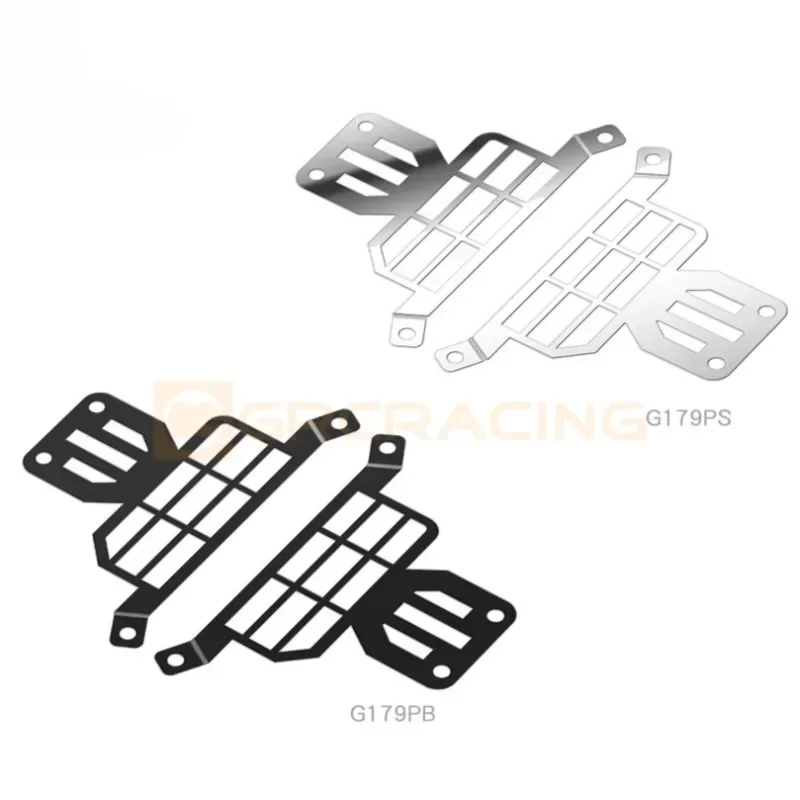 Gesimuleerde Metalen Staart Lampenkap Beschermende Netto voor 1/18 RC Crawler Traxxas TRX4M Auto Fierce Horse Upgrade Onderdelen