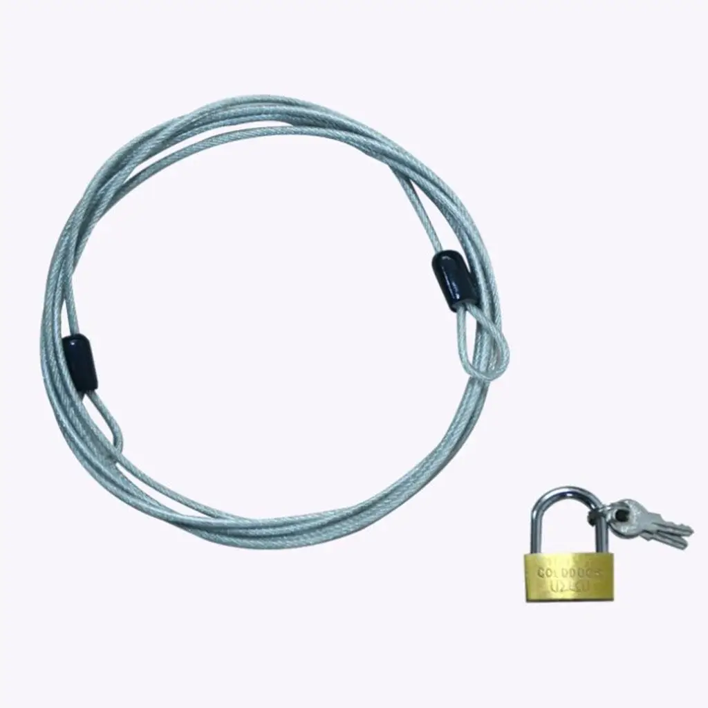 

70cm Motocycle Cover Cable Lock Security Cable Lock for Bike Copper Lock